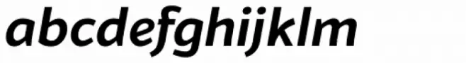 Blacker Sans Pro Bold Italic