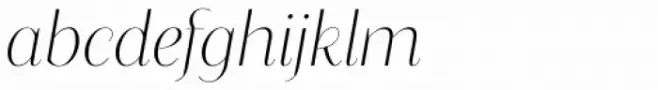 Blacker Sans Pro Display Thin Italic