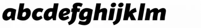 Blacker Sans Pro Heavy Italic