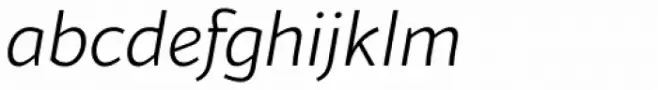 Blacker Sans Pro Light Italic