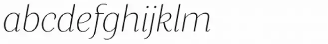 Blacker Sans Pro Text Thin Italic
