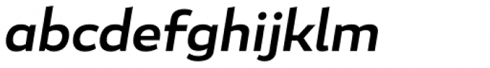 Blanc Medium Italic