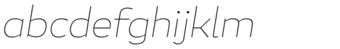 Blanc Thin Italic