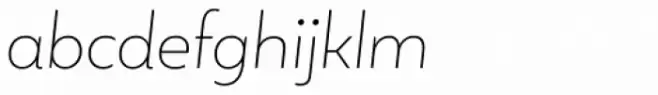 Blauth Thin Italic