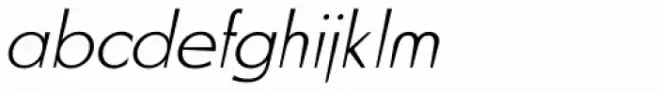 Blitz Thin Italic