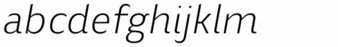 Blond Extra Light Italic