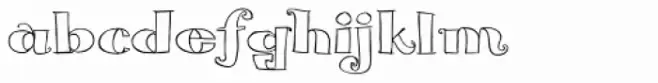 Blue Goblet Serif Outline Bold