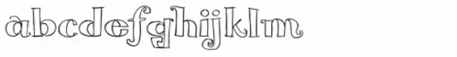 Blue Goblet Serif Outline Medium