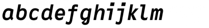 Blue Not Mono Bold Italic