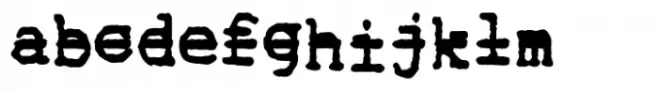 Blue Typewriter Dash Out