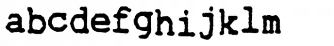 Blue Typewriter Regular