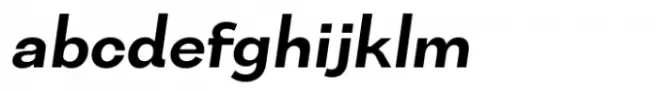 Bocfer Semi Bold Italic