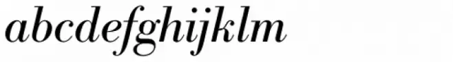 Bodoni Antiqua Italic