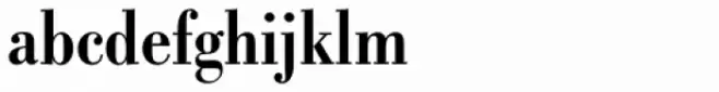 Bodoni Bold Condensed