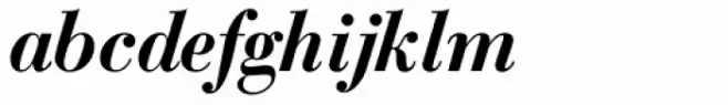 Bodoni Classic Ad Bold Italic