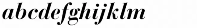 Bodoni Classic Bold Italic