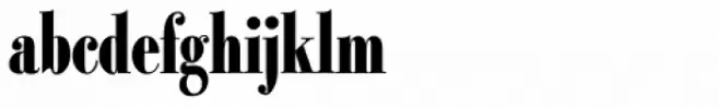 Bodoni Classic Condensed Bold Plus
