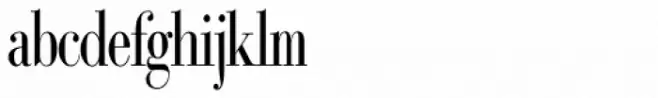 Bodoni Classic Condensed Roman