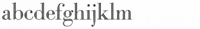 Bodoni Classic Inline