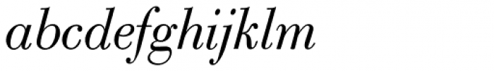 Bodoni Classic Text Cyrillic Italic