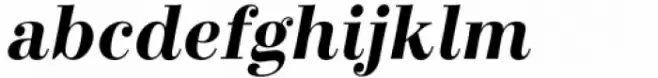 Bodoni Elegant Bold Italic