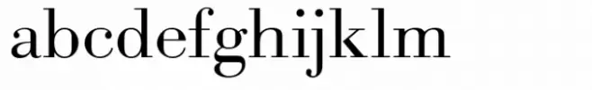 Bodoni Light Extra Wide