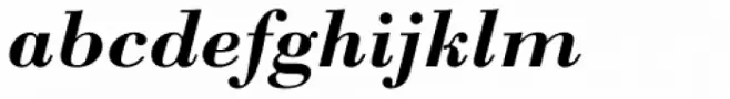 Bodoni M URW Bold Italic