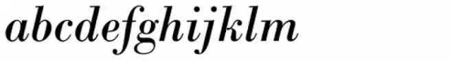 Bodoni M URW Italic