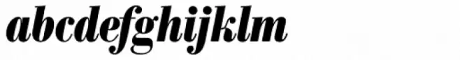 Bodoni Nr 1 SB Bold Cond Italic