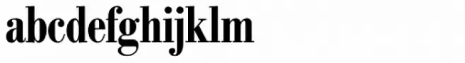 Bodoni Nr 1 SH Med Cond