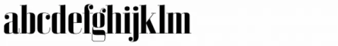 Bodoni Z37 L Condensed Bold
