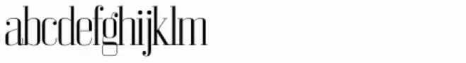 Bodoni Z37 L Condensed Light