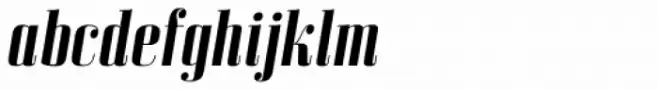 Bodoni Z37 M Condensed Bold Italic