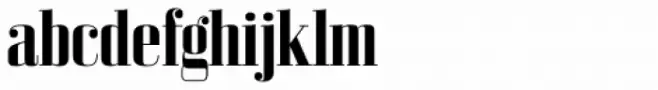 Bodoni Z37 M Condensed Bold