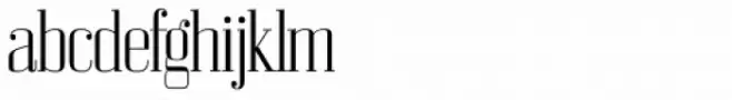 Bodoni Z37 M Condensed Light
