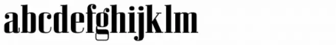 Bodoni Z37 S Condensed Bold