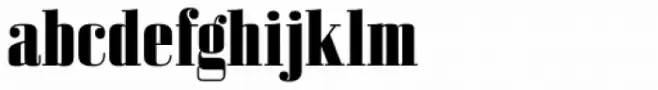 Bodoni Z37 S Condensed Heavy
