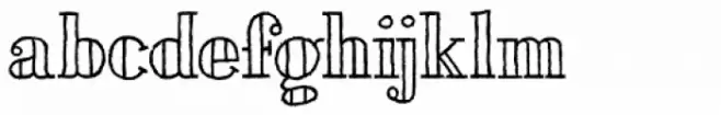 Bodoniez Demi Bodonized Outline