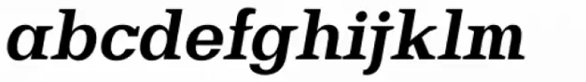 Bodrum Slab 17 Extra Bold Italic