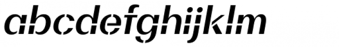 Bodrum Stencil 16 Bold Italic