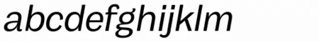 Body Grotesque Italic