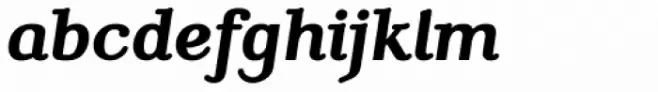 Bohemian Ultra Bold Italic