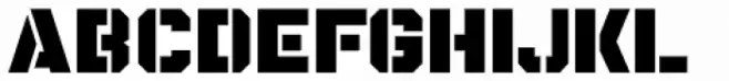 Bold Metal Stencil JNL
