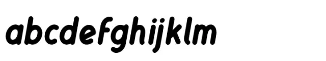 Bolded Condensed Bold Italic