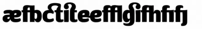 Boldina Ligatures