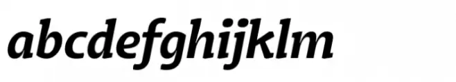 Bolgica Demi Bold Italic