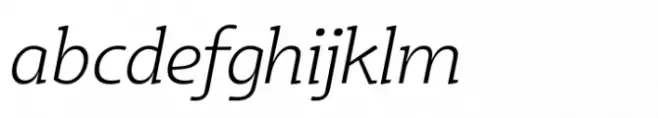 Bolgica Extra Light Italic