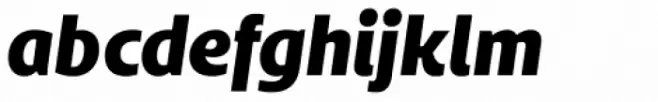 Bommer Sans ExtraBold Italic