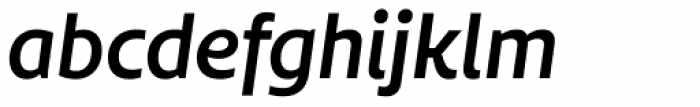 Bommer Sans SemiBold Italic