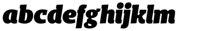 Bommer Slab Black Italic